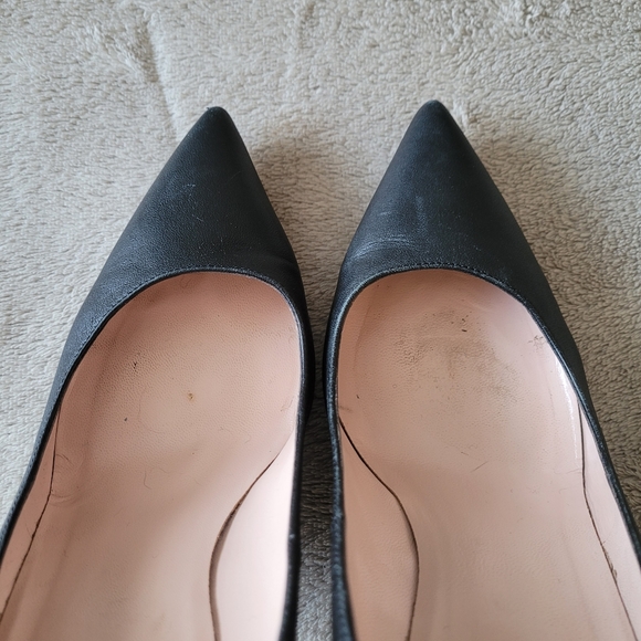 SJP by Sarah Jessica Parker black leather heels size 40 - Picture 14 of 16